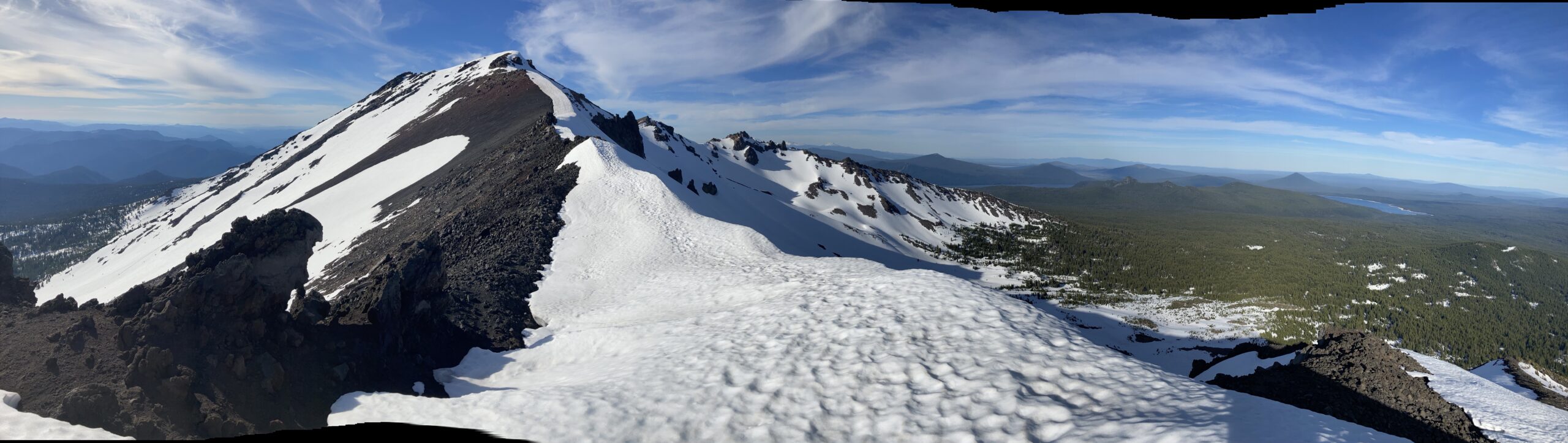 Diamond Peak Oregon from south summit