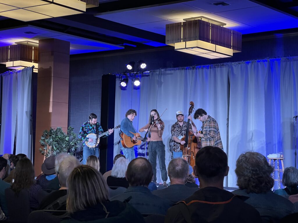 SMOKING hot East Nash Grass performs at Wintergrass 23 February 2025, photo by Daryl Greaser