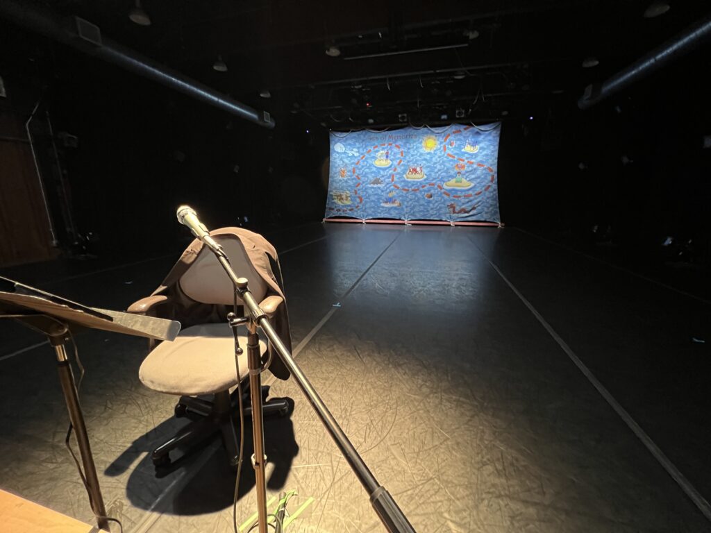 Localities / An Odyssey, Pt. 1 set at Spectrum Dance Theater, May 2025