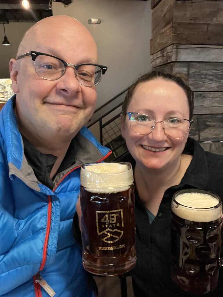 Smok lager at 49th State Brewing