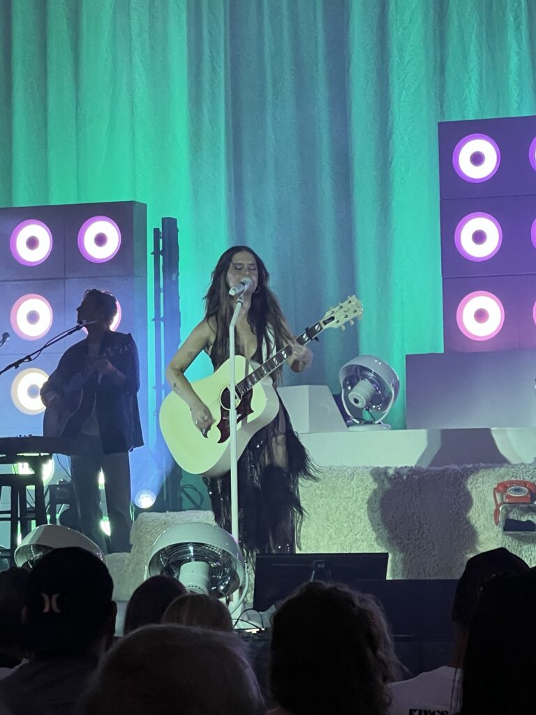 Maren Morris performs at Chateau Ste Michelle, 10 August 2025