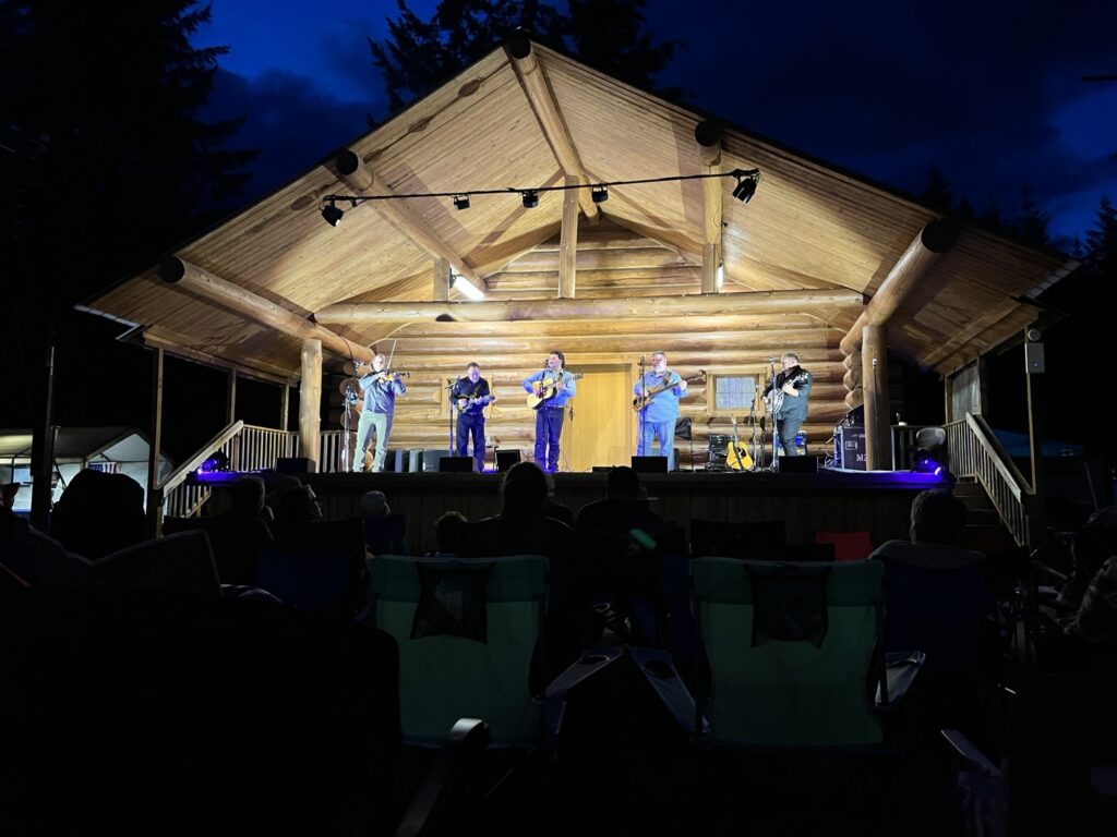 Authentic Unlimitec perform at the 2026 Darrington Bluegrass Festival 