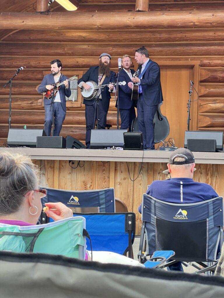 Slocan Ramblers perform at the 2026 Darrington Bluegrass Festival 